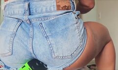 ASS BUTTcrushing TOY CAR