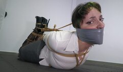 Secretary Margout tied up and gagged by Liricaa! (ENGLISH)