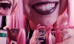 serve, pay or be devoured