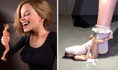 Cum Under Giantess Sock - Trampled & Smothered