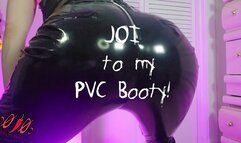 JOI TO MY PVC BOOTY | NON NUDE ASS WORSHIP
