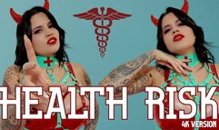 Health Risk - Mind Fucking Mental Domination Medical Latex Femdom POV Ft Miss Roper - 4K