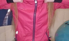 Getting a little rough with my raincoat