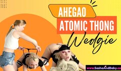 Crazy Atomic Ahegao From Bully - Gives Loser a Wedgie - Dweeb - Panty Fetish - Wedgie Fetish - Stupid - Thong