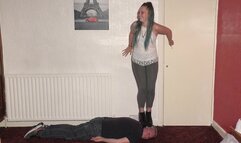 Sophie's Sexy Platform Studded Ankle Boots (4K)