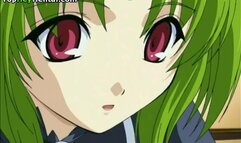 Kinky babe with sexy tits plays with her man