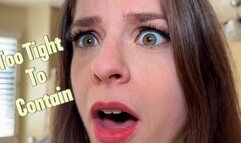Too Tight To Contain: Kat Snow's Giantess Awakening (HD MP4) Kat Snow: Growth Fetish, POV Giantess, Clothes Destruction, Desperation, Ass shaking