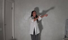 Belly dancing and a wet belly from drooling 2sm BD