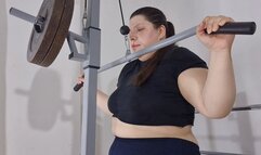 Weightlifting workout - biceps