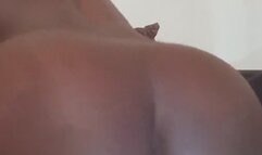 Riding dildo with my pregnant belly