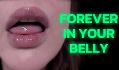 Forever Inside Your Belly (vore, mouth play, endoscopy, gentle giantess)