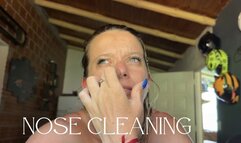 cleaning nose