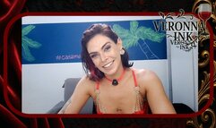 Veronna Ink - Tongue, Saliva, and Silicone Toy Tease