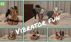 Schoolgirl Sheer Pantyhose & Stockings Vibrator Fun