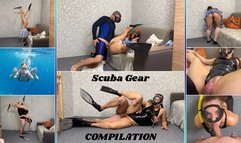 Fuck in Scuba Gear Compilation 60 min 1080 - Mask BEUCHAT - Scuba Diving - Snorkel - Ass Worship - Underwater Fetish - Diver Girl - Flippers