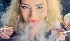 Double cig blow Job from your smookers Server