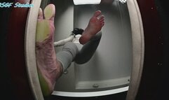 Quick GIANTESS STOMPING and CRUSH with Chicana and her BIG FEET! - MP4