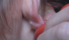 Custom Lesbian domination and earearring fetish video