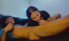 cUMMY BEAR POV DEEPTHROAT THICK AND SEXY LATINA