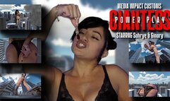 Giantess Power Play Sahrye - Gianry - POV - SFX - Giantess - Crush