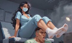 Foot Fetish Fantasies #10B: Nurse's Confessional Foot Domination Ritual (Animated)