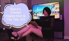 ELARA'S OWNER INSPECTION & TIP TAX JOI – WALLET DRAIN & EDGING DOMINATION