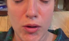 Bronchial Wheezing and Barking Coughs, Veins Swelling - Laying In Bed, Driving and Walking in Public