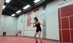 Sexy muscles and contours and dashing badminton playe ,This is a piece that a fan once commissioned #CH030