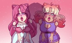 MizzPeachy and MIssmoonified are Horny for you Daddy ~