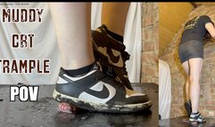 Muddy Dunks SHRED cock & balls - HARDCORE ballbusting with cumshot & stomped into the mud **POV PACK** CBT shoejob trainers sneakers Nike Dunk crush stomp testicles cumshot hard heavy extreme jordan