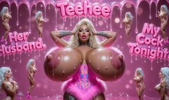Teehee. Her Husband. My Cock Tonight.