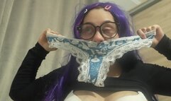 Sneezing From My Used Panties But It Only Makes Me Wetter