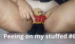 Peeing on my stuffed #6