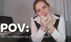 POV: Do You Measure Up?