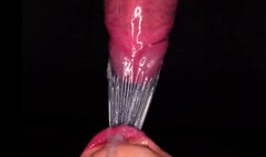 Extreme Close Up Putting A Condom On With Her Mouth And Full Blowjob