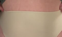 Busting out of my sweater and panties