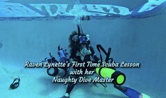 Raven Lynette’s First Time Scuba Lesson with her Naughty Dive Master Nathalia 1080p
