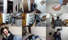 Evil Woman vs Mischievous Boy Boobytraps House Chaos