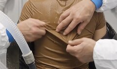 HAZMAT STRIP - Kate gets STRIPPED and WASHED by CGI Hazmat crew