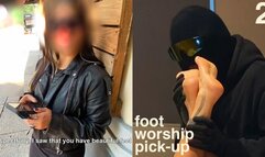 Hostess is Picked Up & Becomes My Foot Slut - Intense Foot Worship & Toe Sucking Treatment - Foot Worship Pick Up 2