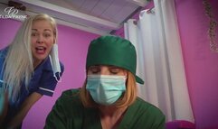 POV Sounding and Humiliation with Dr Payne and Nurse Lucy - MP4
