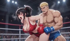 Mixed Boxing Fantasies #15B: My Thrilling Mixed Boxing Surrender (Animated)