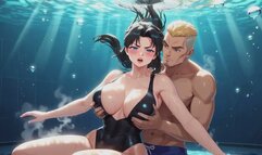 Underwater Fetish Fantasies #11B: Confessions of a Breathless Dive (Animated)
