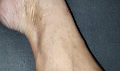 Tempest's oiled legs and headscissor