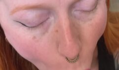 Sensuous Blowjob with Huge Cumshot on Tongue!