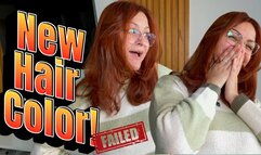 New hair color! First time dyeing my hair