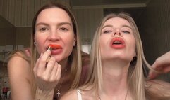 OUR SMELLY LIPS AGAIN.