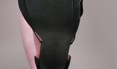 Foot slave trample in high heels