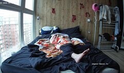special candid REM sleeping perfect bare feet closeup selections Bedroom camera at Slammy & Agrat reallifecam apartment at Voyeur House TV 28.03.2026 from 08 h 10 min to 12 h 20 min