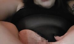 BBW GOTH: Billie Miles Fucks Pussy with Dildo | Curvy Tattooed Babe Big Butt Pussy Play & Orgasm
